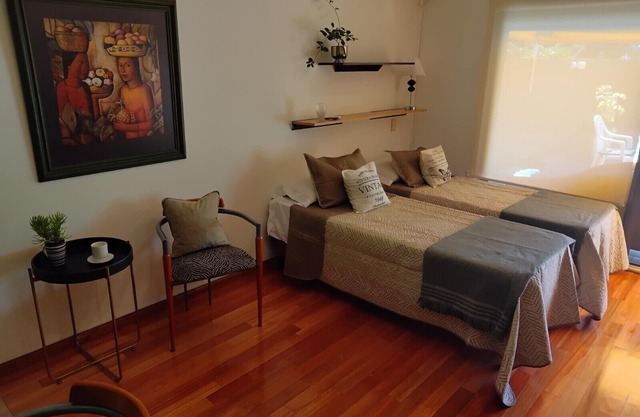 Bright and cozy studio, large terrace. Elegant building in Belgrano