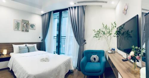 Căn hộ cao cấp Vinhomes Greenbay hiện đại, yên tĩnh, vị trí trung tâm Hà Nội Titan Homestay