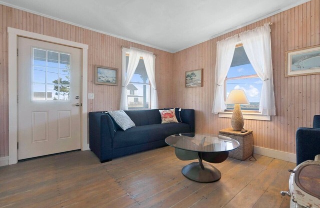 Camp Ellis Beach House with ocean and river views.