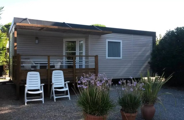 Camping de Vaudois * - Mobile home RAPIDHOME 4 people