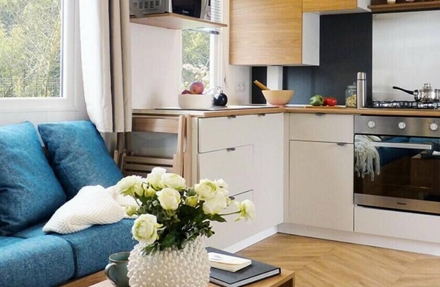 Camping Domaine de Litteau**** - Mobile Home 4 rooms 6/8 people