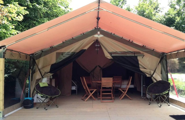 Camping Eden de la Vanoise* - Victoria Canvas Bungalow 3 Rooms 5 People Without Sanitary