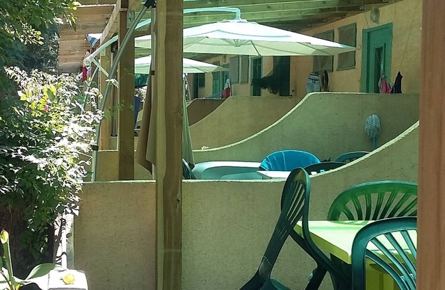 Camping Europa-beach au bord de mer .