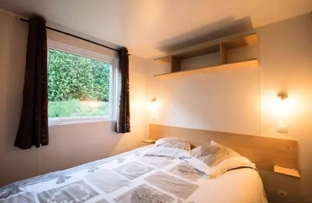 Camping La Clé de Saône * - Cottage Family - 3 bedrooms 6 people