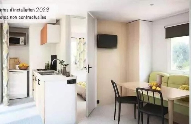 Camping Les Cigales*** - New Family 3 room apartment for 4 people with air conditioning