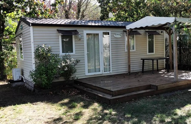 Camping les Hydrangeas * - Mobile Home 3 Rooms 6 People Air Conditioned