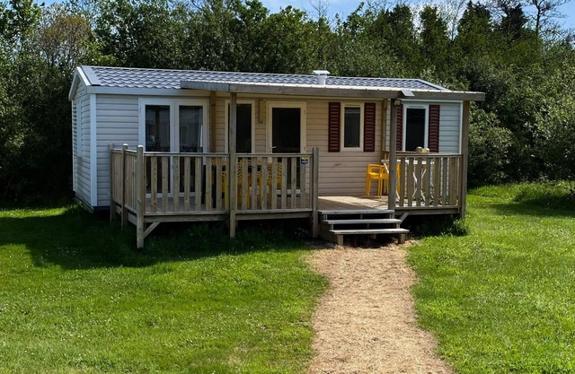 Camping maeva Respire Le Domaine de Mesqueau * - Mobile Home SIMPLY Riviera 4 Rooms 6 people + TV
