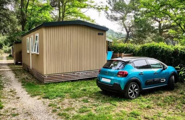 Camping maeva Respire La Vallée Heureuse * - Mobile home Premium Large 3 Rooms 4 People Air Conditioned + TV