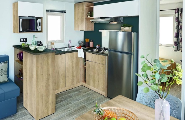 Camping Side O Mont Saint Michel **** - Mobile home Standing 3 rooms 4 people