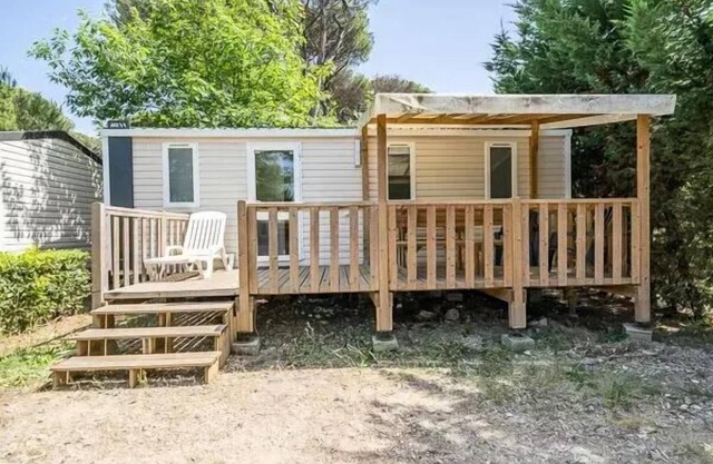 Campsite La Palmeraie * - Mobil-home Classic 3 rooms 4 people air conditioned
