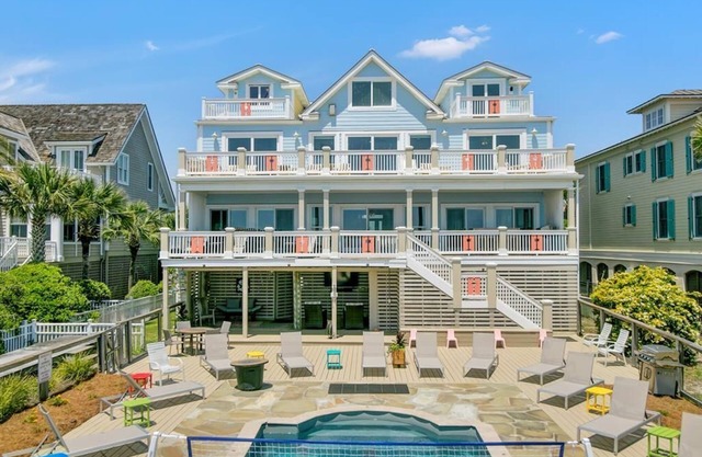 Can't Top This, 706 Ocean Boulevard|Oceanfront|Sleeps 25|Private Pool|Fantastic Amenities and Dec.