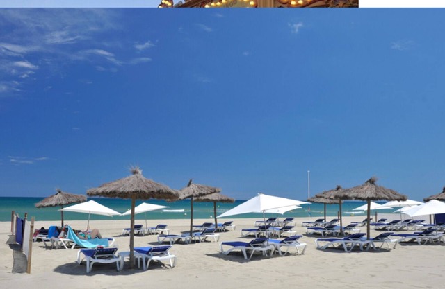 Canet air-conditioned cabin apt 700m from the beach / Swimming pools, paddling pool and parking