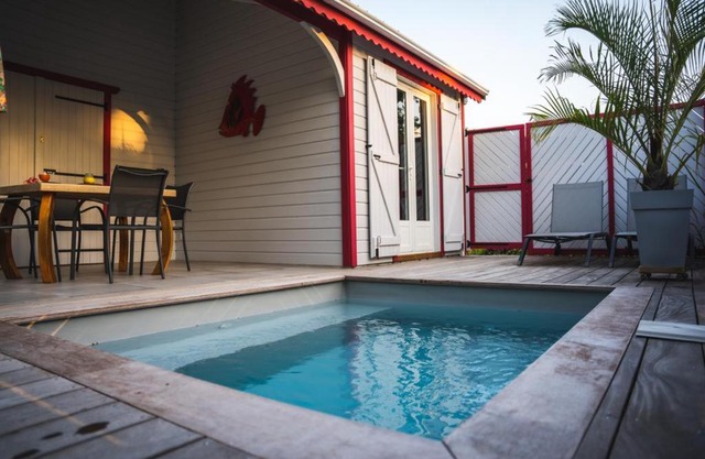 Caraïbes Cottage Grenat piscine privée 900m de Grande anse