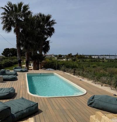 Casa B, Room 2 - mit Pool - at Lagoon - Lo Stagnone Kite Spot - Palm Kite Paradise