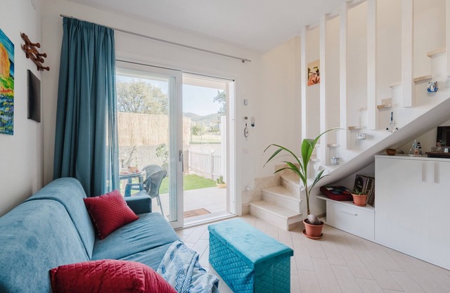 Casa Lidia, with Shared Pool, Private Parking and Garden; Bouganville Residence in Viddalba