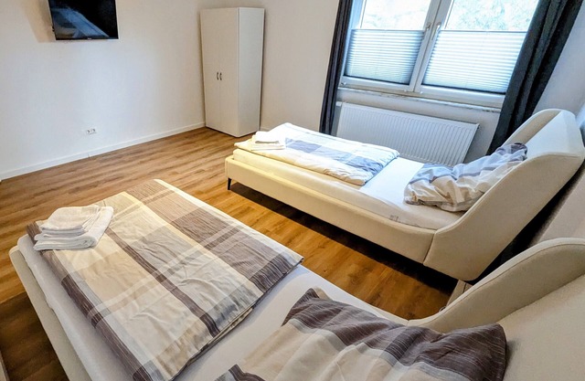 Central apartment for 4 people with parking & washing machine