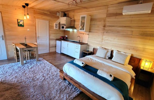 Chalet avec bain nordique