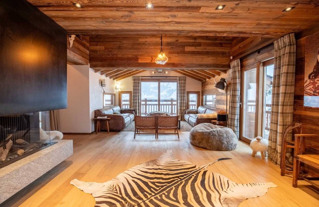 Chalet Chardon Bleu : hot tub, hammam and sauna in Méribel Mottaret