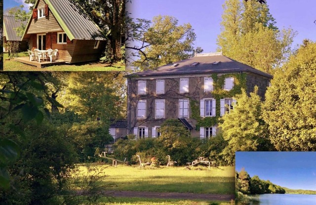 Chalet Dans le Parc D'un Manoir du Xixème