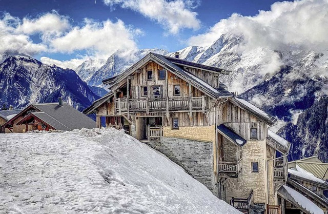 CHALET LE PERCHOIR, ski in ski out, spa, sauna, fitness,