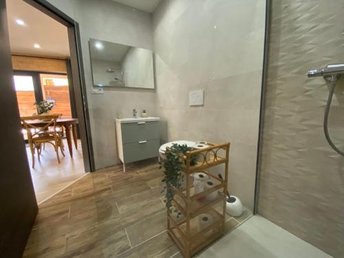 Chalet lilas& spa privatif