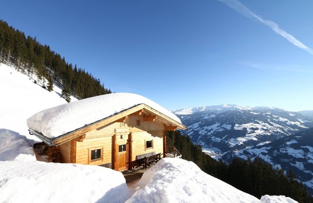 Chalet Nase at 1700m in the Zillertal