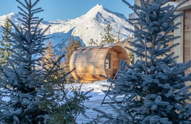 Chalet Vue Extraordinaire Sauna & Piscine