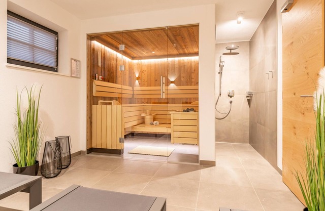 Chalet with a sauna and exclusive furnishings