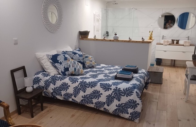 Chambre d'Emma, whirlpool bath, free Wi-Fi, free private parking