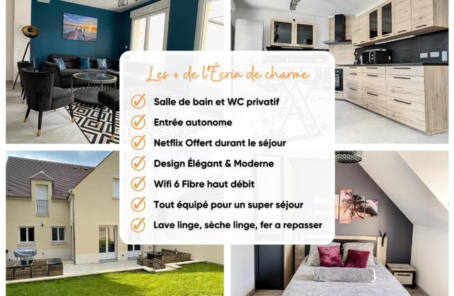 Chambre Rêve - SDB WC Privatif - Entrée autonome - Grande TV NETFLIX