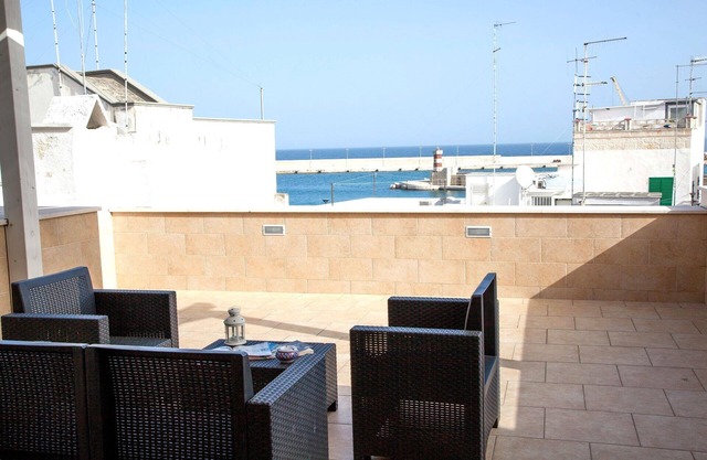 Characteristic Apartment In Monopoli For Six People With Breathtaking Sea View