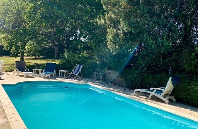 Charmante longère avec jardin clos et piscine, idéal pour familles et amis - Faverolles, Eure-et-Loir - FR-1-581-101