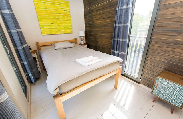 Charming 1-bedroom cottage near Gdańsk with fitness room and children playgroud