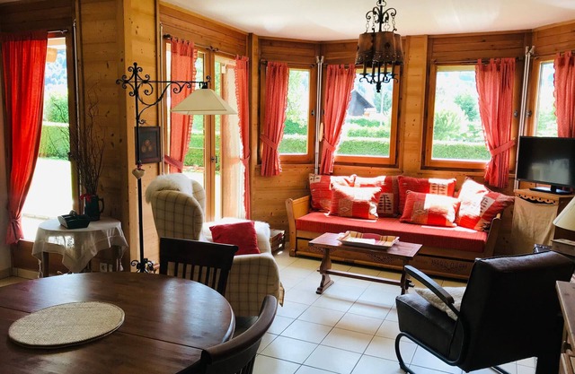 Charming 1-Bedroom Garden Apartment in Village Center with South-Facing Terrace