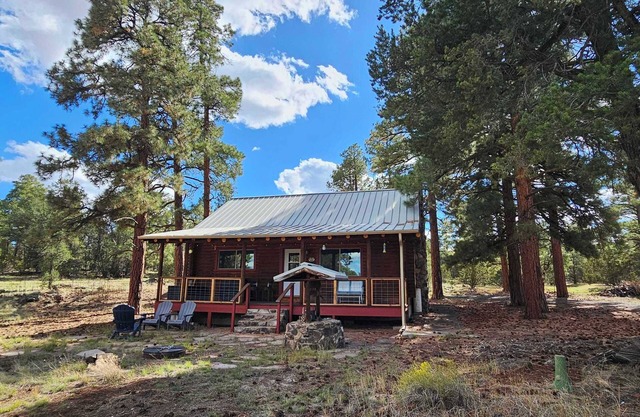 Charming 2-bedroom cabin with WiFi, AC in Williams, AZ nestled on 18 acres