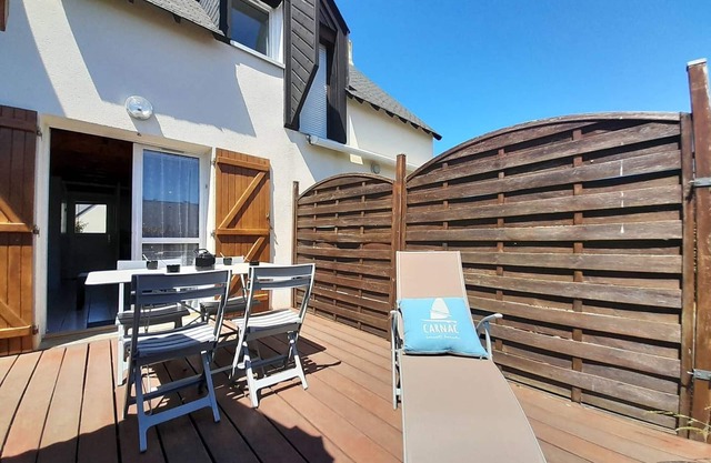 Charming 2BR House in Carnac – Close to Beach, South-Facing Terrace, Parking