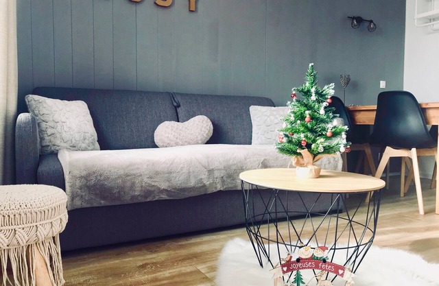 Charming cabin studio * 4/5 pers COZY at 50 m from the slopes