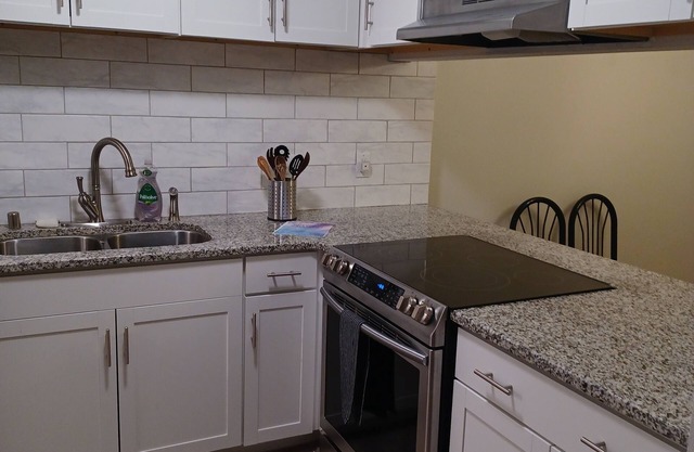 Charming condo centrally located with a garage, tastefully updated, pet friendly