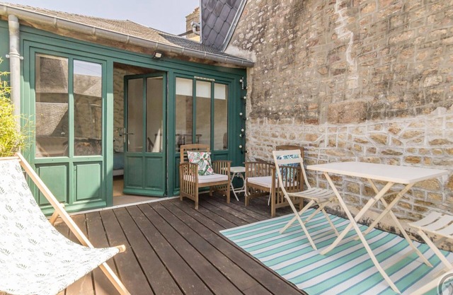 Charming Duplex with Terrace in Avranches Historic Center