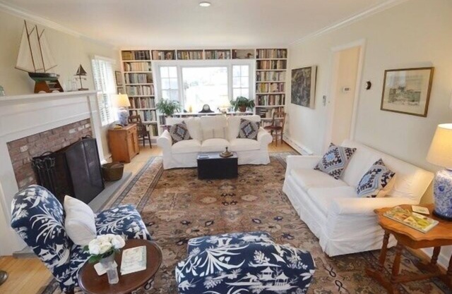 Charming East Hampton cottage on large property; steps to village