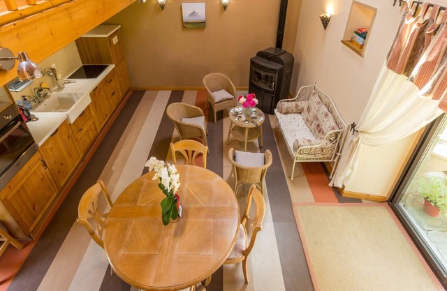 Charming ecogîte with parking in a wooded setting