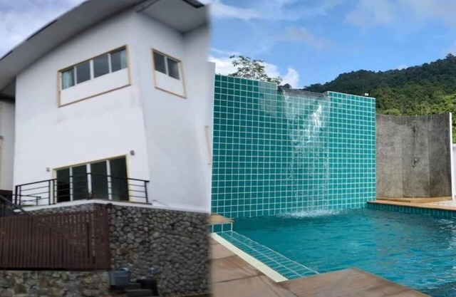 Charming Hillside 3 Bedroom Vacation Home with Pool