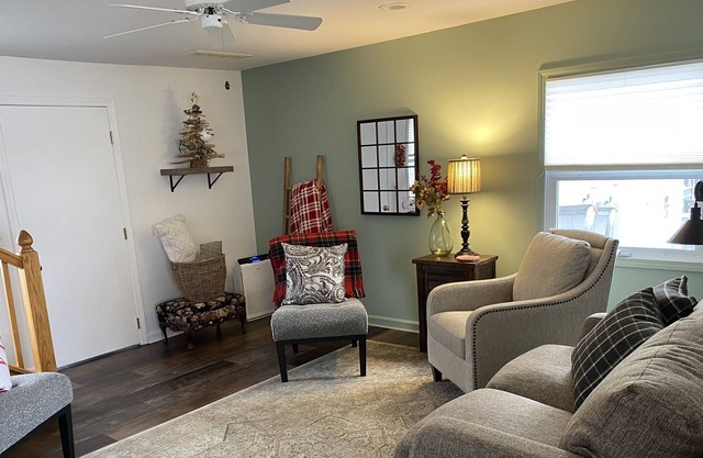 Charming home with stunning view of Wamplers Lake.