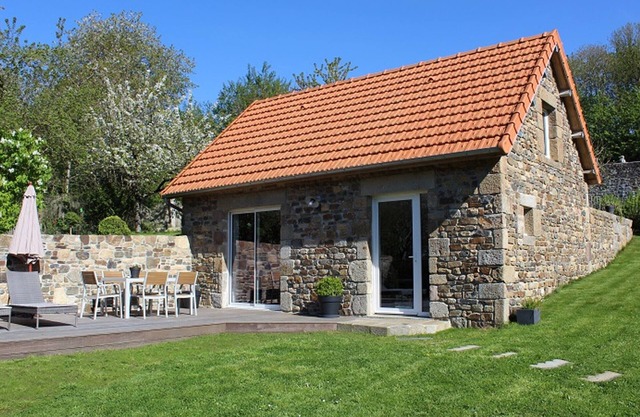 Charming house in Jullouville with garden and terrace