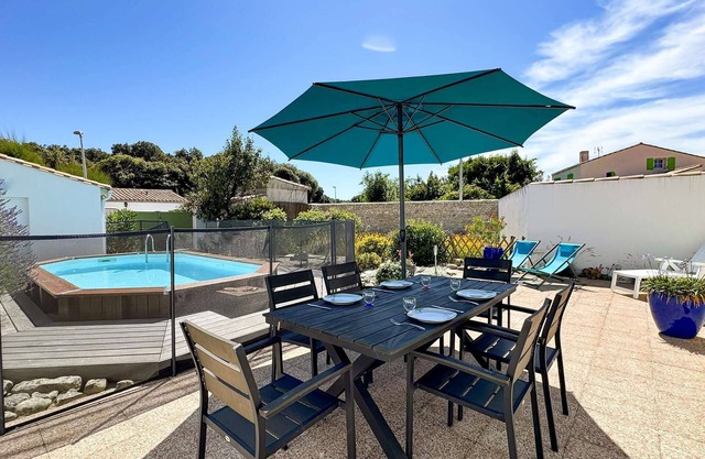 Charming house with enclosed garden and pool