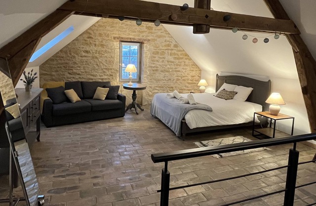 Charming house with jacuzzi, swimming pool and garden in the Burgundy vineyard