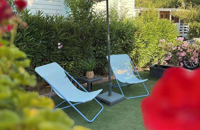 Charming mobile home very well equipped campsite 4
