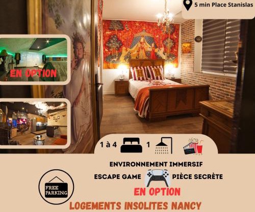 Chez Le Petit Potter Escape Game et Pièce Secrète en Option