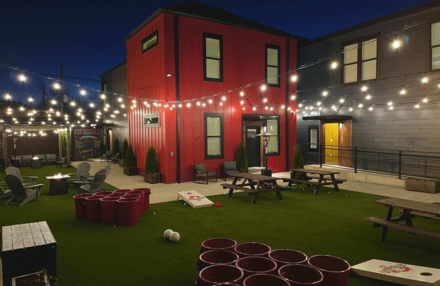 Cinema w/4 Suites @ Bungalou + Bourbon Bar