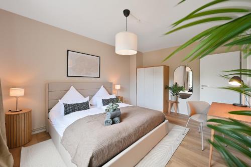 City-Apartment für Gruppen Modern & Geräumig